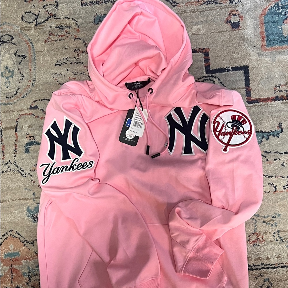 New York Yankees Pink Hoodie